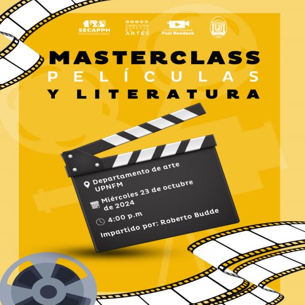 Masterclass: Películas y literatura 
