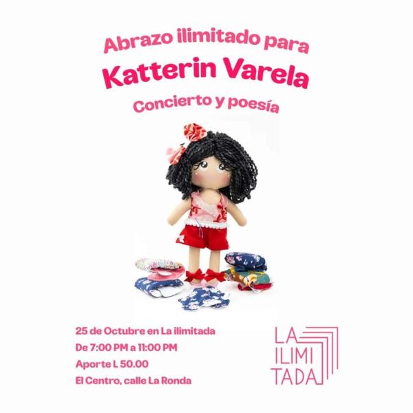 Concierto y Poesía: Abrazo ilimitado para Katterin Varela
