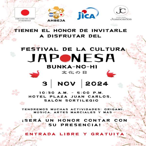 Festival de la Cultura Japonesa “Bunka No Hi” 