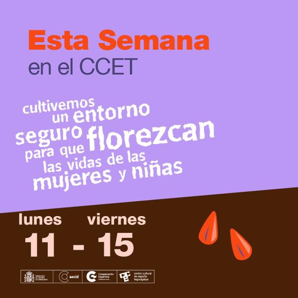 Esta semana en el CCET / 11 – 15 nov 