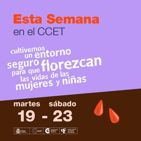 Esta semana en el CCET / 19 -23 nov 