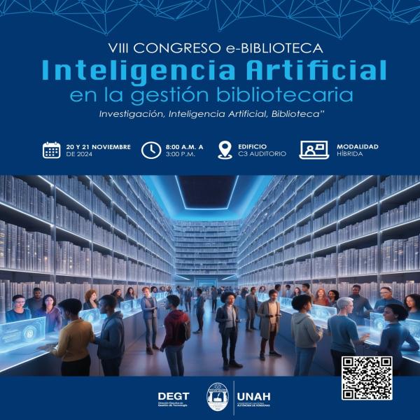 VIII Congreso e-Biblioteca: “Inteligencia Artificial en la gestión bibliotecaria”
