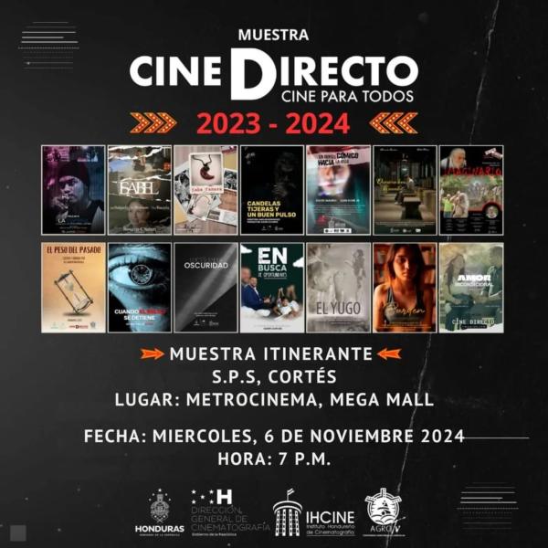 #CineDirecto || Muestra itinerante