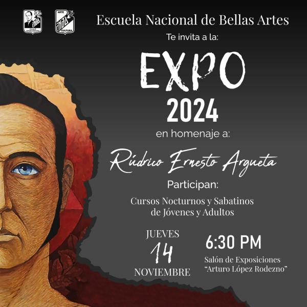 Expo 2024 en Homenaje a Rúdrico Ernesto Argueta 