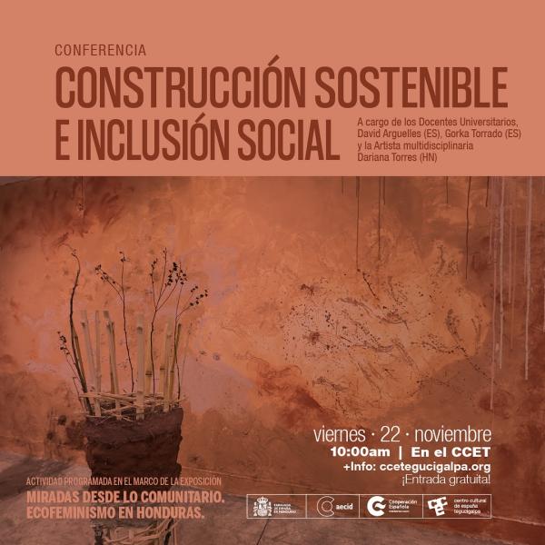 Conferencia “Construcción Sostenible e Inclusión Social” 