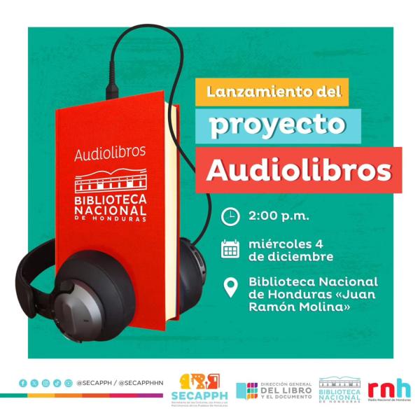 Lanzamiento del Proyecto Audiolibro