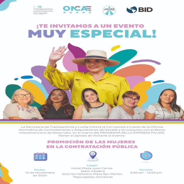 Secretaría de Transferencia: "Promoción de las mujeres en la contratación pública" 