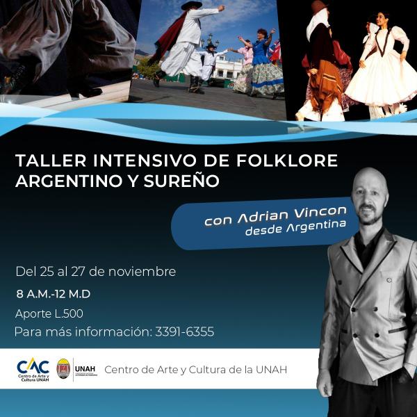 Taller intensivo de folclore argentino y sureño 