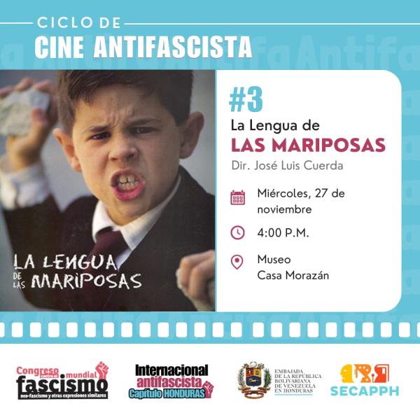 Ciclo de Cine Antifascista: La lengua de las mariposas 