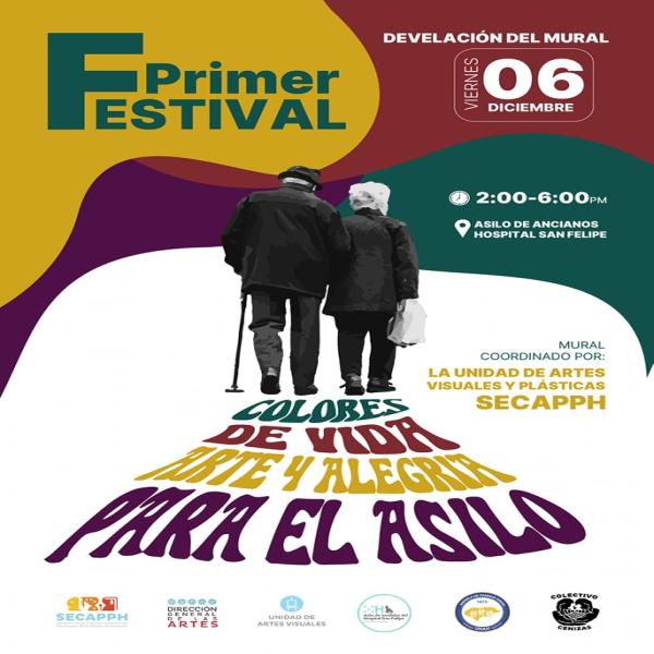 Festival “Colores de Vida, Arte y Alegría” en el Asilo San Felipe