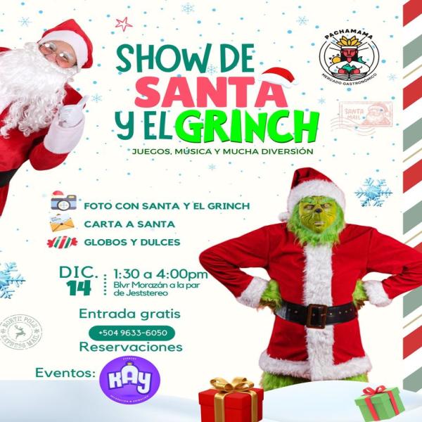 Show de Santa y el Grinch