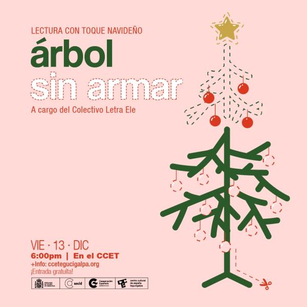 Lectura con toque navideño: “Árbol sin Armar”