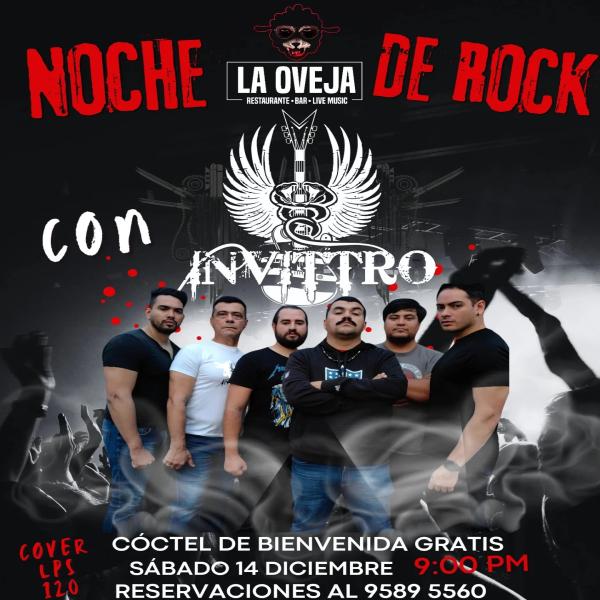 Noche de rock con Invitro 
