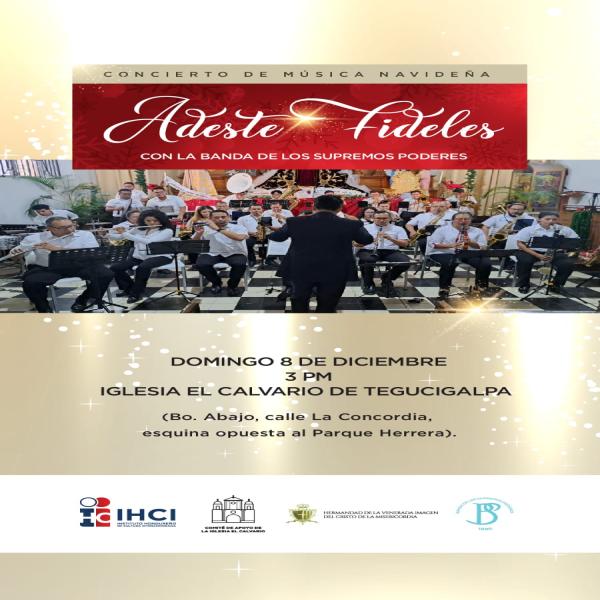 Concierto de música navideña con la Banda de los Supremos Poderes 