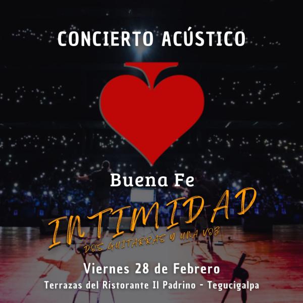 Concierto Acústico: Intimidad  