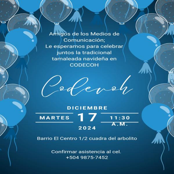 Tradicional tamaleada navideña en CODECOH