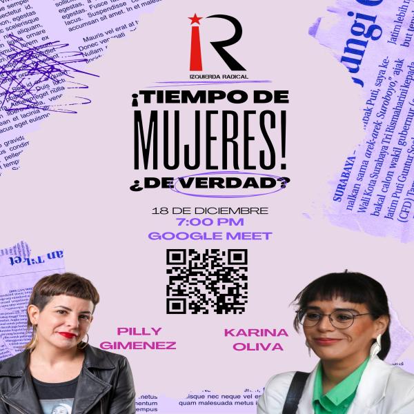 Conversatorio: Tiempo de Mujeres ¿De verdad? 