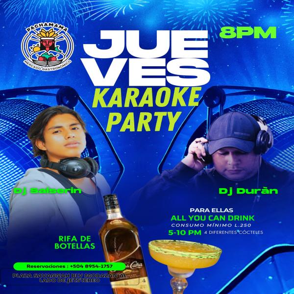 Jueves rumbero con baile y karaoke