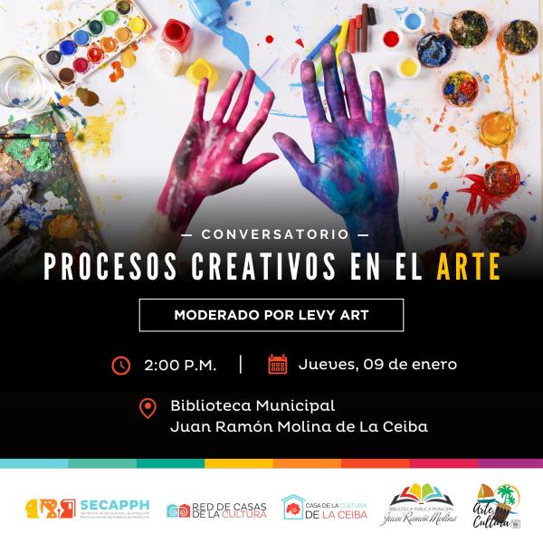 Conversatorio: Procesos creativos en el arte 