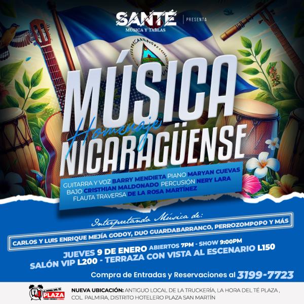 Homenaje a la música nicaragüense 