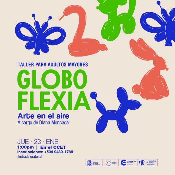 Taller de globoflexia “Arte en el aire”