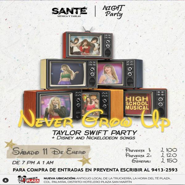 Never Grow Up – Taylor Swift party 