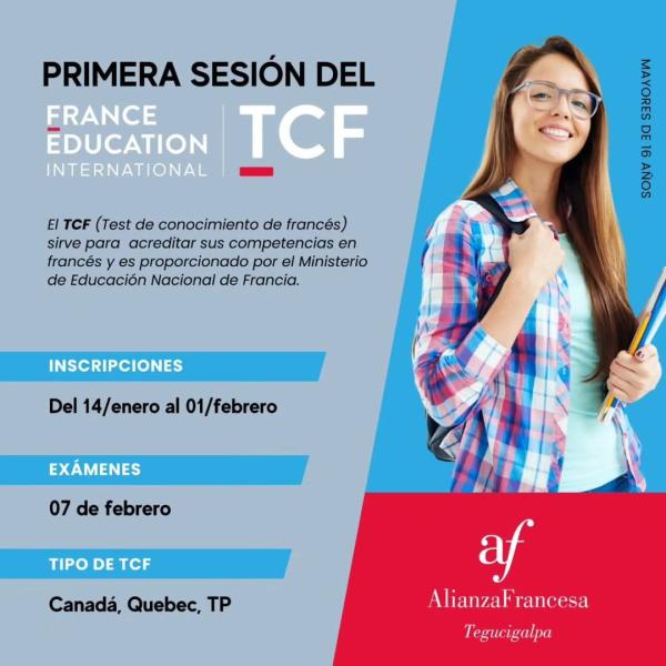 Prepárate para certificar tu nivel de francés con el TCF en la Alianza Francesa de Tegucigalpa
