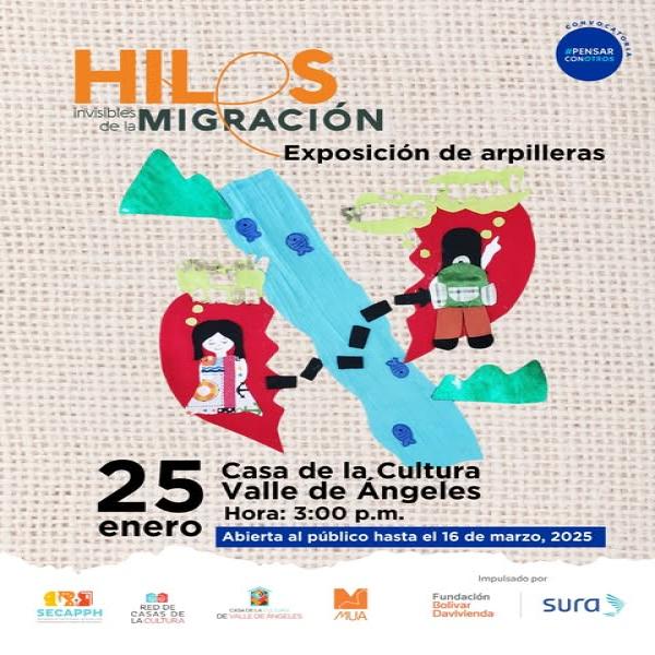 Exposición “Hilos Invisibles de la Migración”