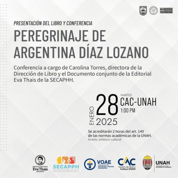 Presentación de Libro "Peregrinaje de Argentina Díaz Lozano"