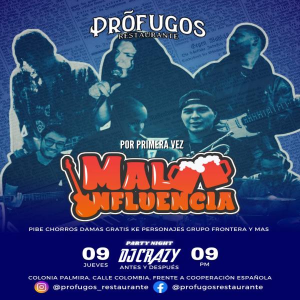 Mega-debut de Mala Influencia