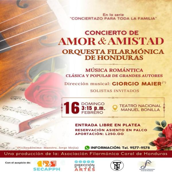Asociación Filarmónica Coral: Concierto de Amor y Amistad 