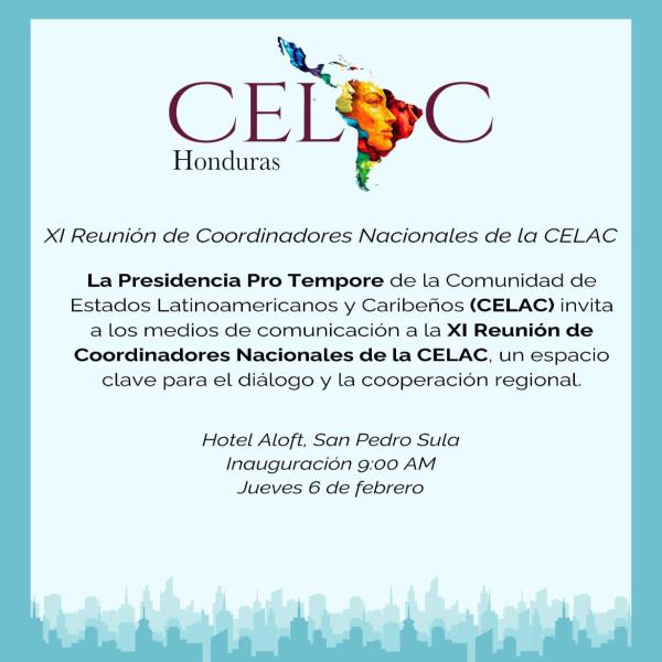 XI Reunión de Coordinadores Nacionales de la CELAC