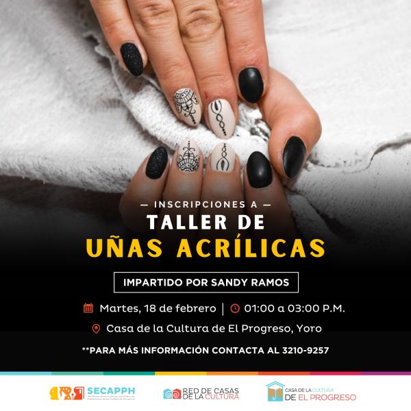 Taller de uñas acrílicas 