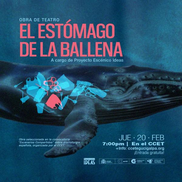 Presentación de la obra: “El estómago de la ballena” 