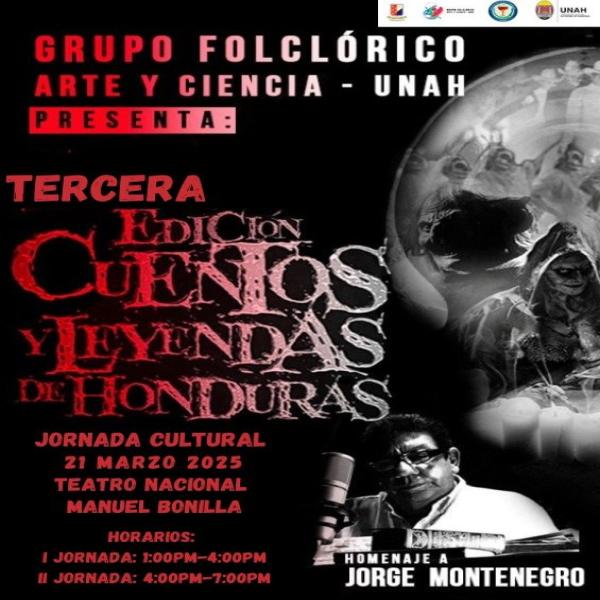 Presentación artística “Cuentos y Leyendas de Honduras”-  tercera edición