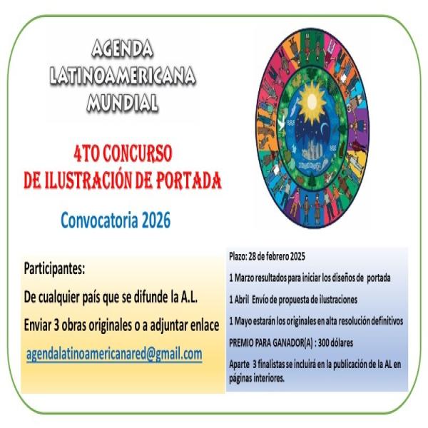 Convocatoria: 4to Concurso de Ilustración de Portada 