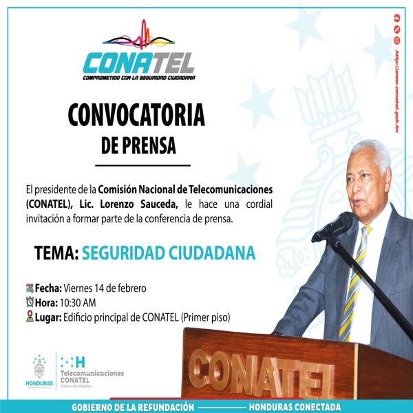 CONATEL: Seguridad Nacional 