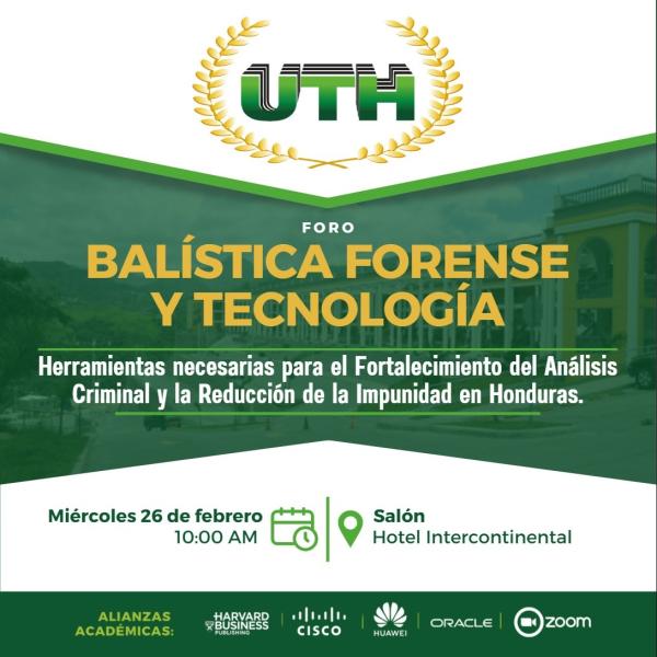 Foro: Balística Forense y Tecnología 
