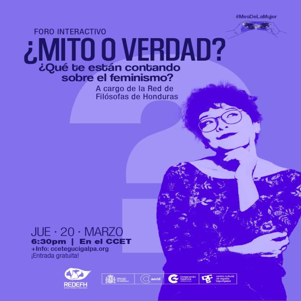 Conversatorio "¿Mito o realidad? ¿Qué te están contando sobre el feminismo?"