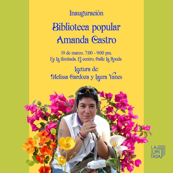 Inauguración: Biblioteca Popular “Amanda Castro”  