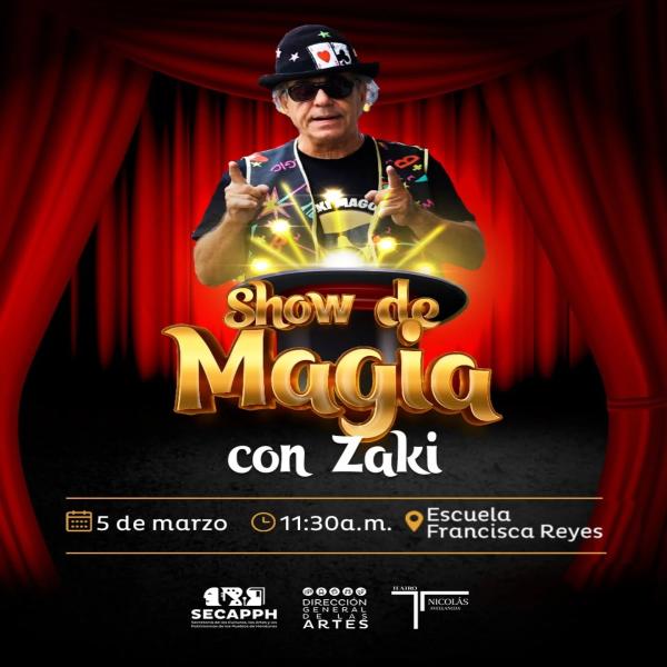 La magia llega a la Escuela Francisca Reyes