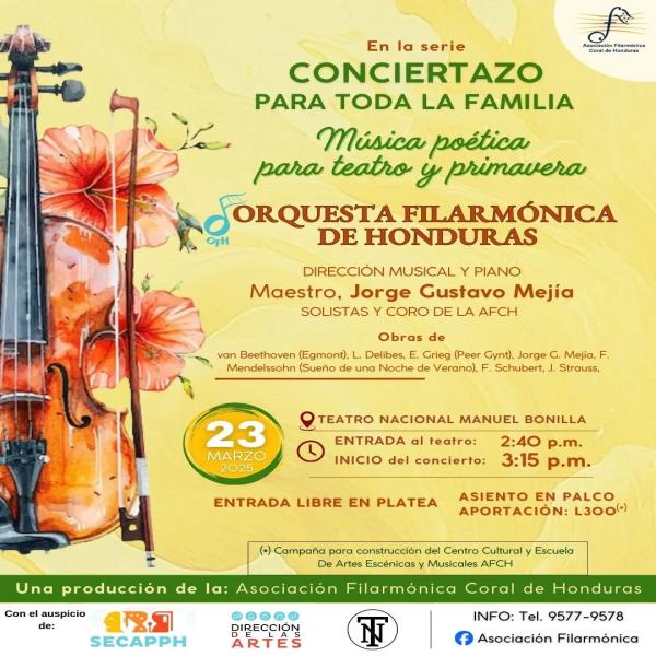 Concierto: Música poética para teatro y primavera 