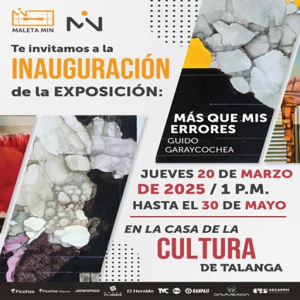 Inauguración de la exposición “Más que mis errores”