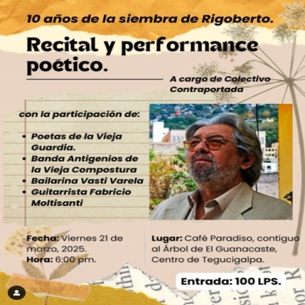 Recital y performance poético