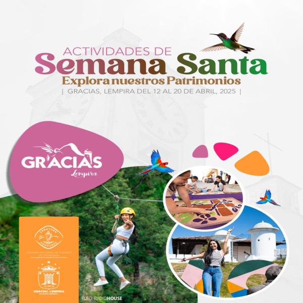 Actividades de Semana Santa en Gracias, Lempira 