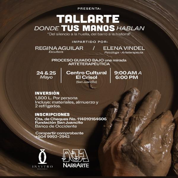 Tallarte donde tus manos hablan 