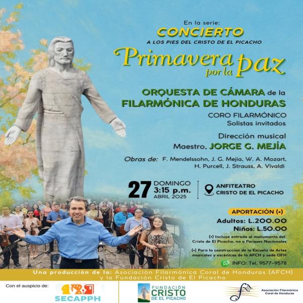 Concierto “Primavera por la paz”