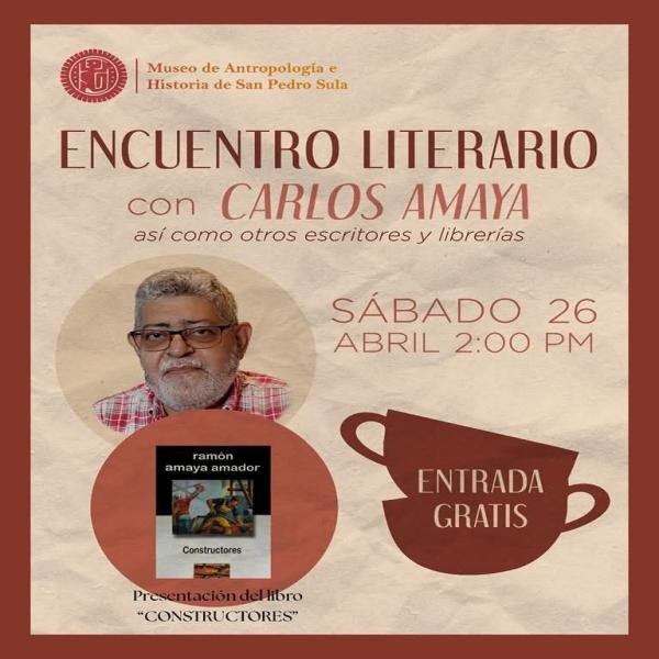 Encuentro literario con Carlos Amaya 