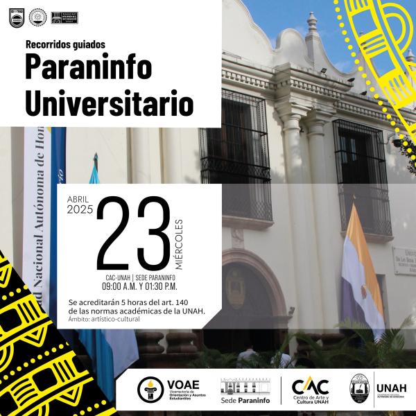 Recorridos guiados en el Paraninfo Universitario