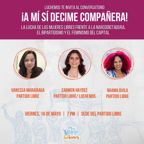 Conversatorio: ¡A mí sí decime compañera! 